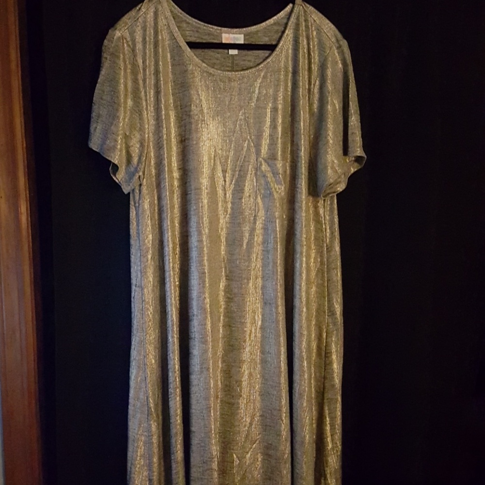 Gold Lularoe Elegant Collection Carly